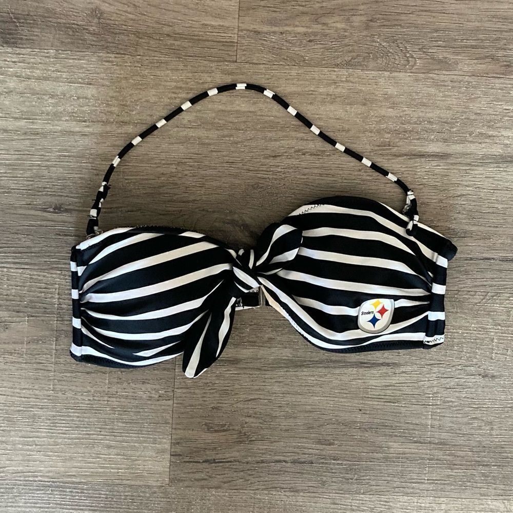 Steelers NFL Bikini Top EUC